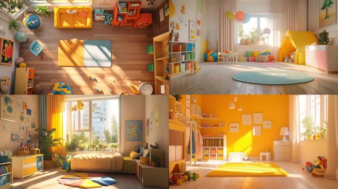 温馨儿童房活动室