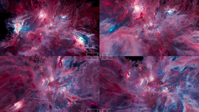 宇宙爆炸穿梭星云星系