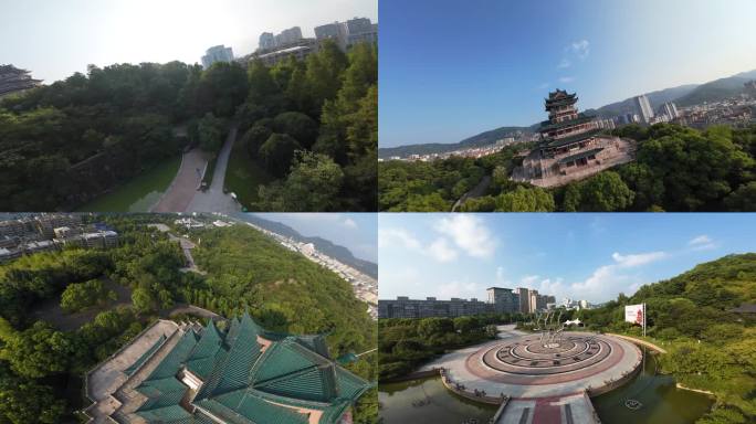 航拍温岭东辉阁FPV2408