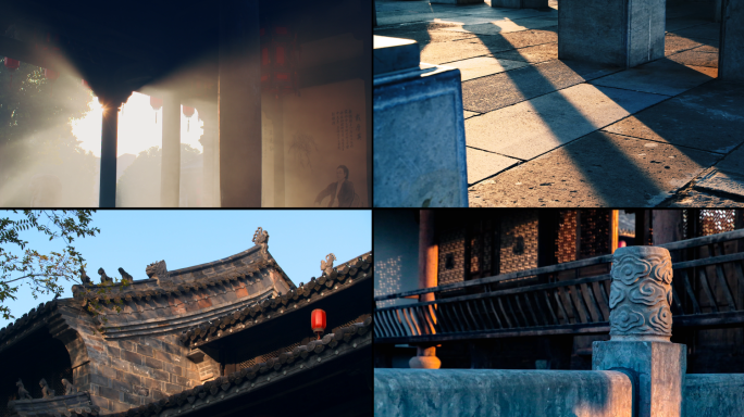 古建筑光影 古建筑 古色古香