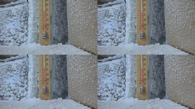 零下，极寒摄氏度，天寒地冻，霜冻