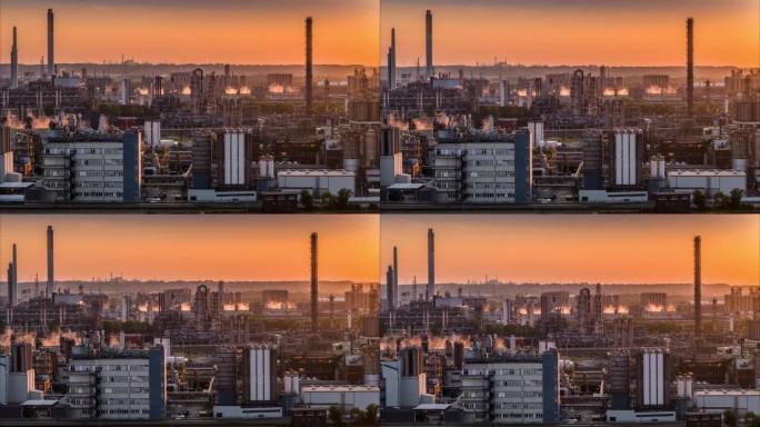 工业景观与大型工厂