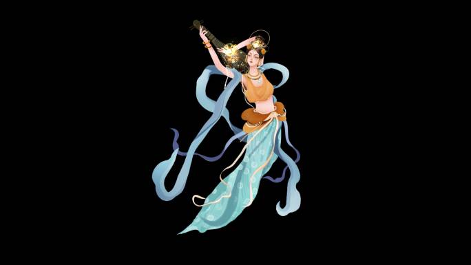 飞天仙女敦煌