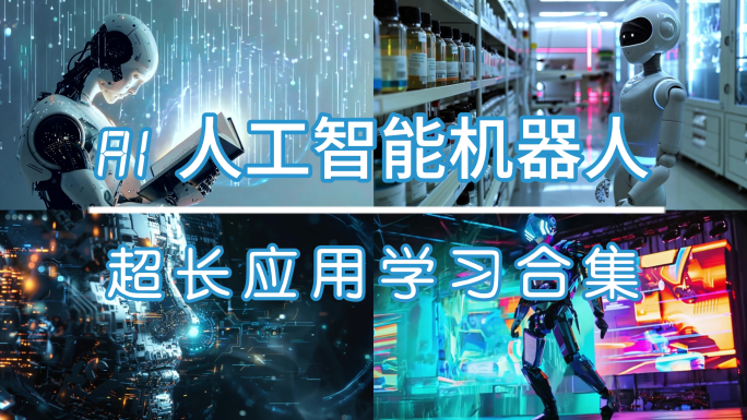 人工智能AI机器人未来科技发展机器人应用