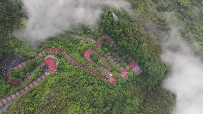 矮寨盘山公路