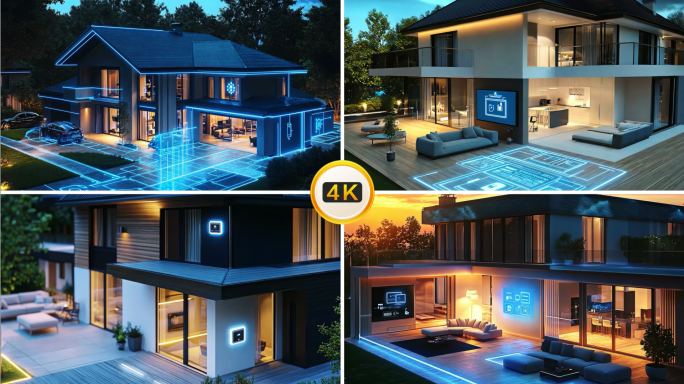 智能别墅 自动化科技 智能家居 智能空调