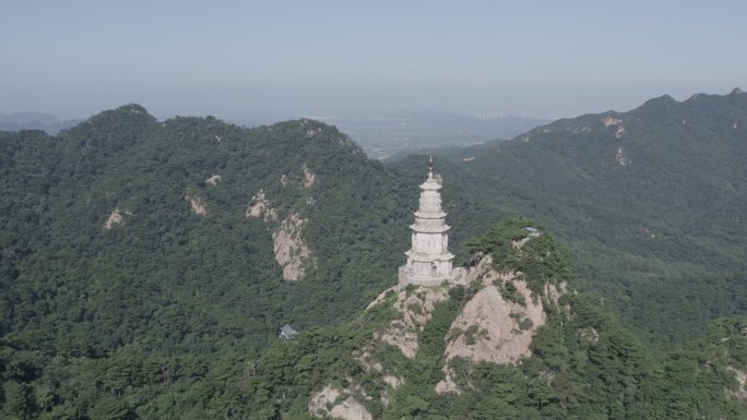 辽宁鞍山千山清晨大佛塔Dlog原片