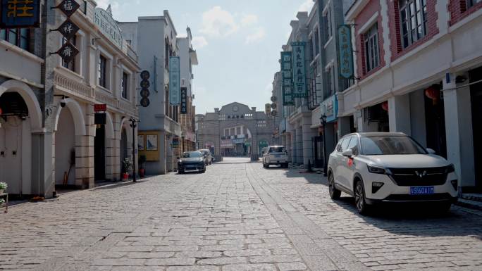 长沙道林古镇空镜