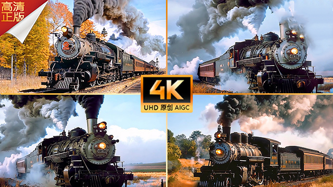 蒸汽火车 工业革命 铁路运输  火车头