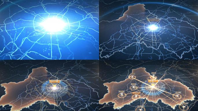 四川 成都市区包装地图