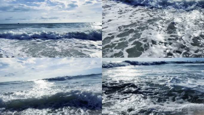 海浪 海边 旅行 海岛 海风 蓝天 白云