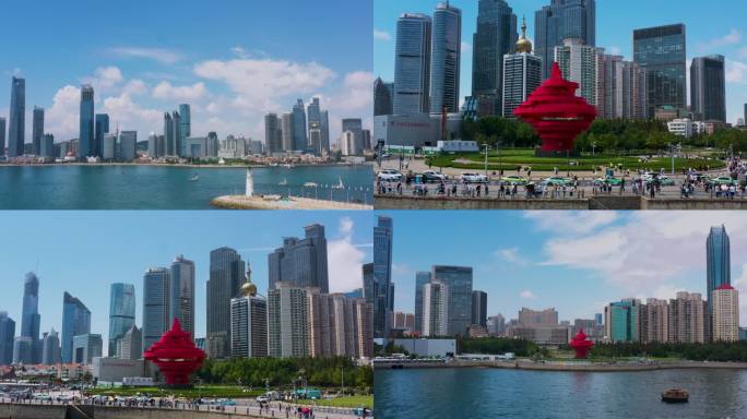 青岛五四广场 青岛金融商业中心