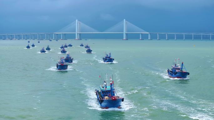 2024泉州开渔节跨海大桥视角