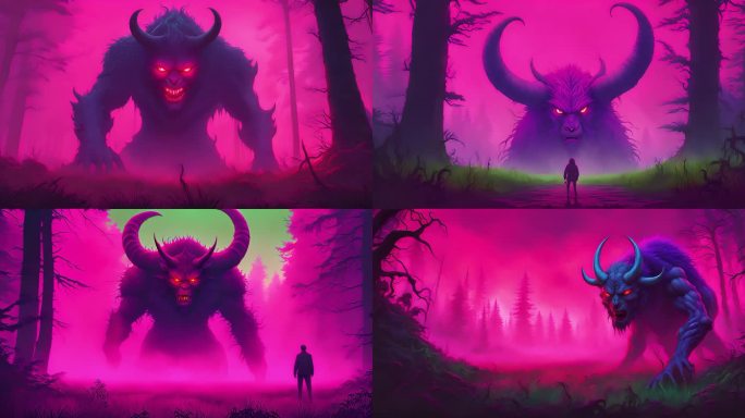 森林中的恐怖恶魔传说