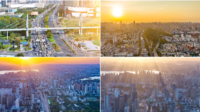 武汉唯美阳光日出日落合集