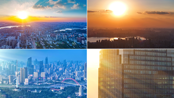 武汉唯美阳光日出日落合集