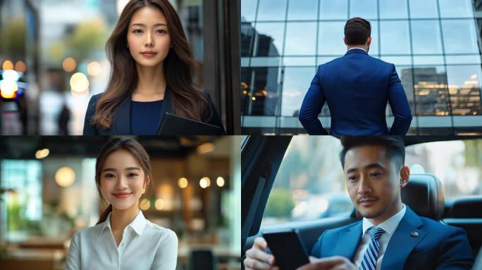 企业家 老板成功人士精英白领