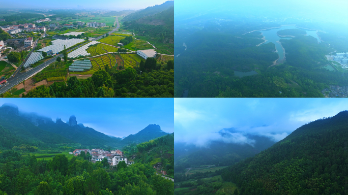 新农村建设山川河流湖泊