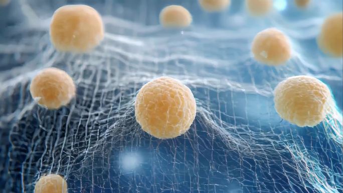 显微镜里面料纤维上的细菌除菌