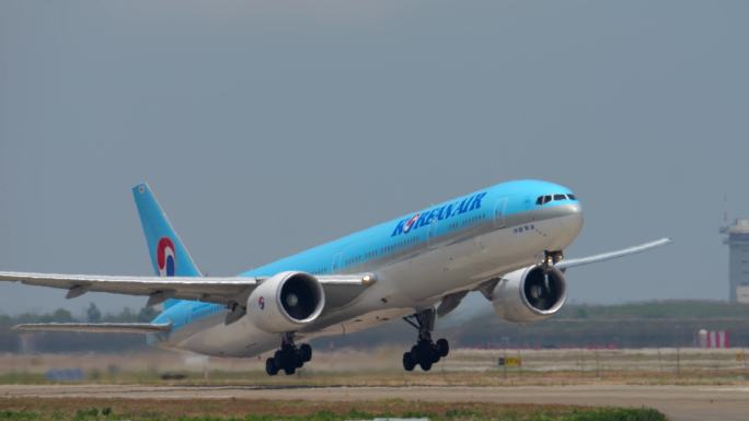 大韩航空飞机 波音777-200