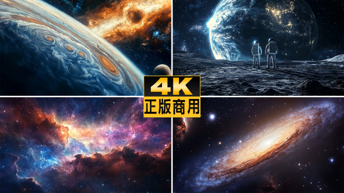宇宙太空星空地球太阳星云银河黑洞星球探索