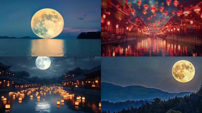 《左手指月》萨顶顶-舞台背景