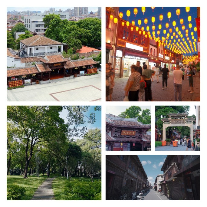 漳州古城街景延时