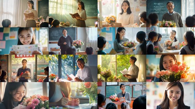 4K高帧率教师节素材合集