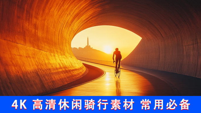 自由骑行 海边骑行 休闲都市骑行