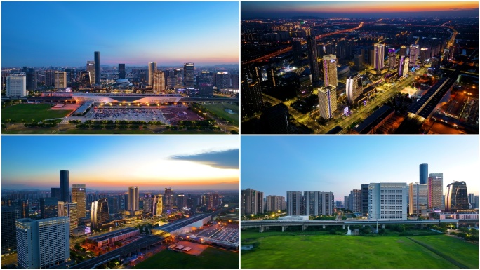 苏州高铁新城夜景