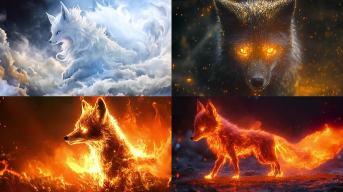 狐狸 传说 狐妖 神狐  传说中的狐狸