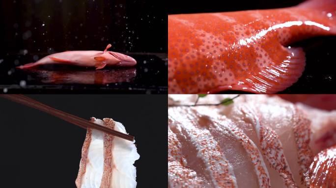 东星斑展示处理视频