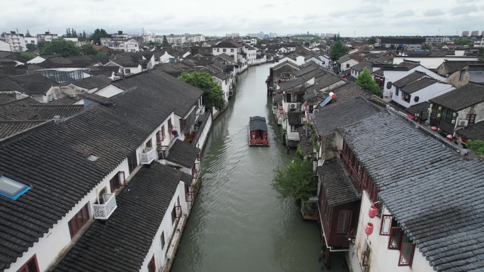 小桥流水江南风景