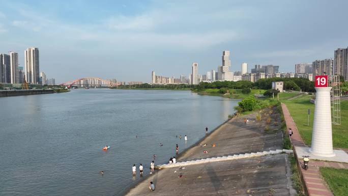 中国广东省佛山市佛山新城全景