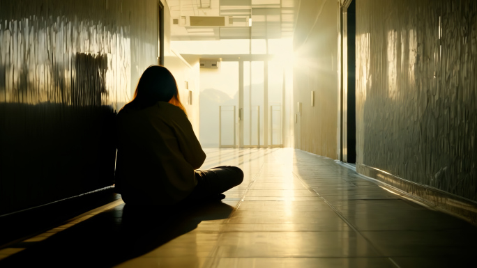 女性患者痛苦抑郁失落无助失望悲哀恐惧