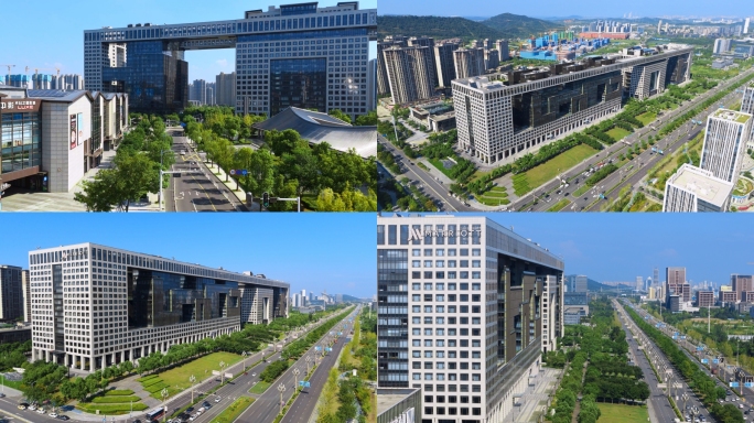 光谷中建三局中建总部大楼中建之星武汉航拍