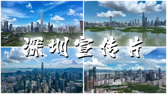 4K正版深圳城市宣传片航拍合集