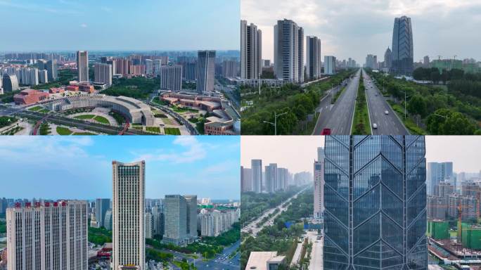 新乡地标合集航拍