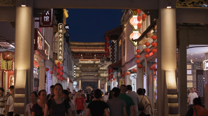 潮州古城潮州牌坊街