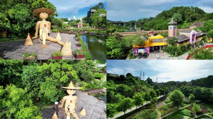 4k深圳甘坑小镇合集