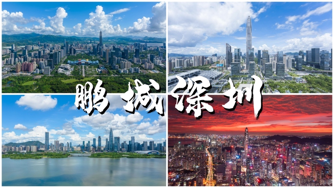 4K正版深圳城市风光航拍合集