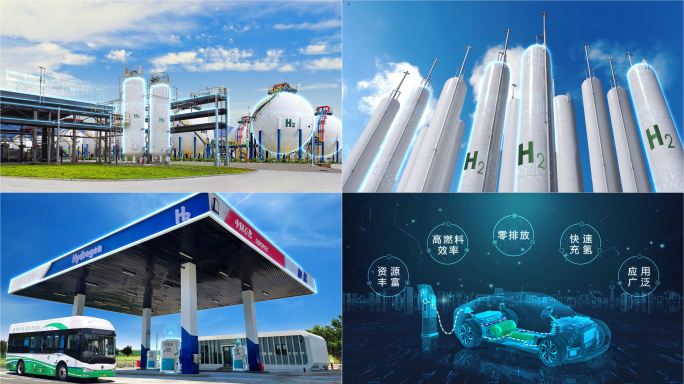 氢能氢气站氢动力汽车应用展示