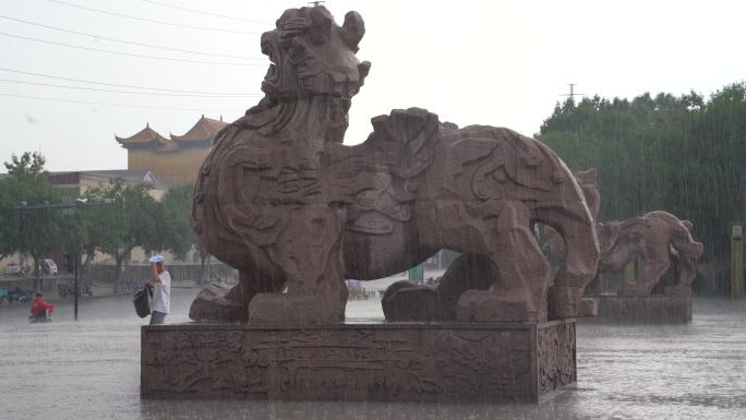 下雨战国虎符