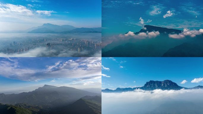 峨眉山全景延时合集（一）