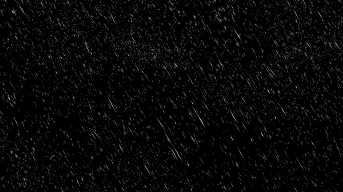 狂暴风雨大雨下雨循环带通道氛围宽屏
