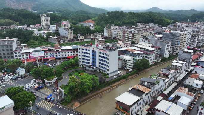 福建龙岩上杭南阳镇航拍