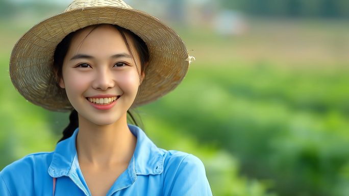 百姓美好生活 不同行业人们的笑脸可爱笑容