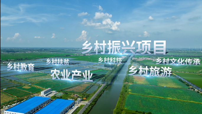 农田合成立体文字