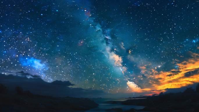 太空延时 星空 星空延时  星空
