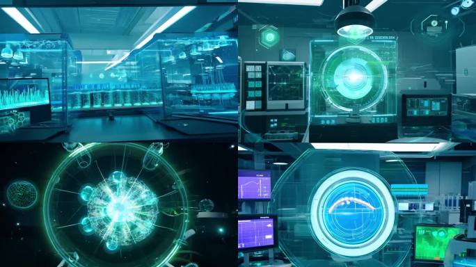 生物合成技术高科技实验室  合成生物技术